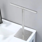 Hand Towel Rack, Freestanding Design, Metal Construction