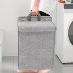 FreiRaum: Collapsible Laundry Basket – Wall-mounted, Durable & Space-saving for Laundry & Towels