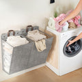 FreiRaum: Collapsible Laundry Basket – Wall-mounted, Durable & Space-saving for Laundry & Towels