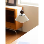 Freja Pleated Ceramic Pendant Light