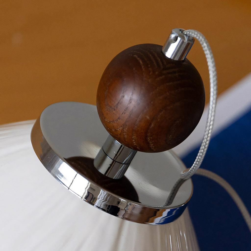 Freja Pleated Ceramic Pendant Light