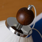 Freja Pleated Ceramic Pendant Light