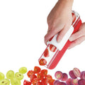 Fruit Slicer, Manual Operation, Concealed Blade, Multi Fruit Cutter
