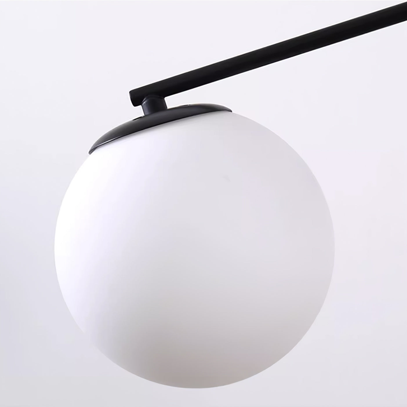 Fulesi Mid-Century Black 6-Light Chandelier