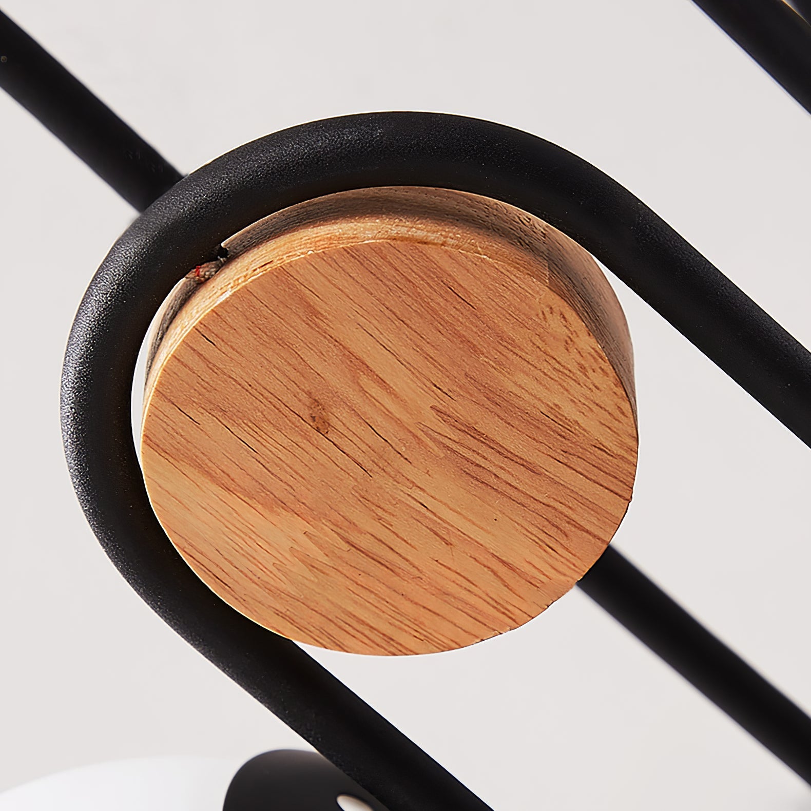 Fulesi Mid-Century Black 6-Light Chandelier