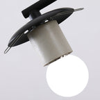 Fulesi Mid-Century Black 6-Light Chandelier