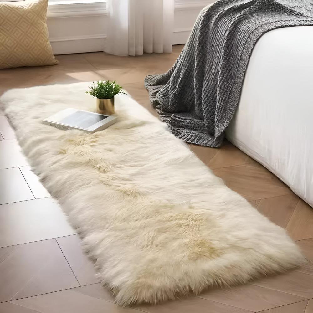 FurLoom: Elegant Sofa Cover Made of Faux Fur & Microfiber with Protective Function – for Couch & Modern Living Spaces