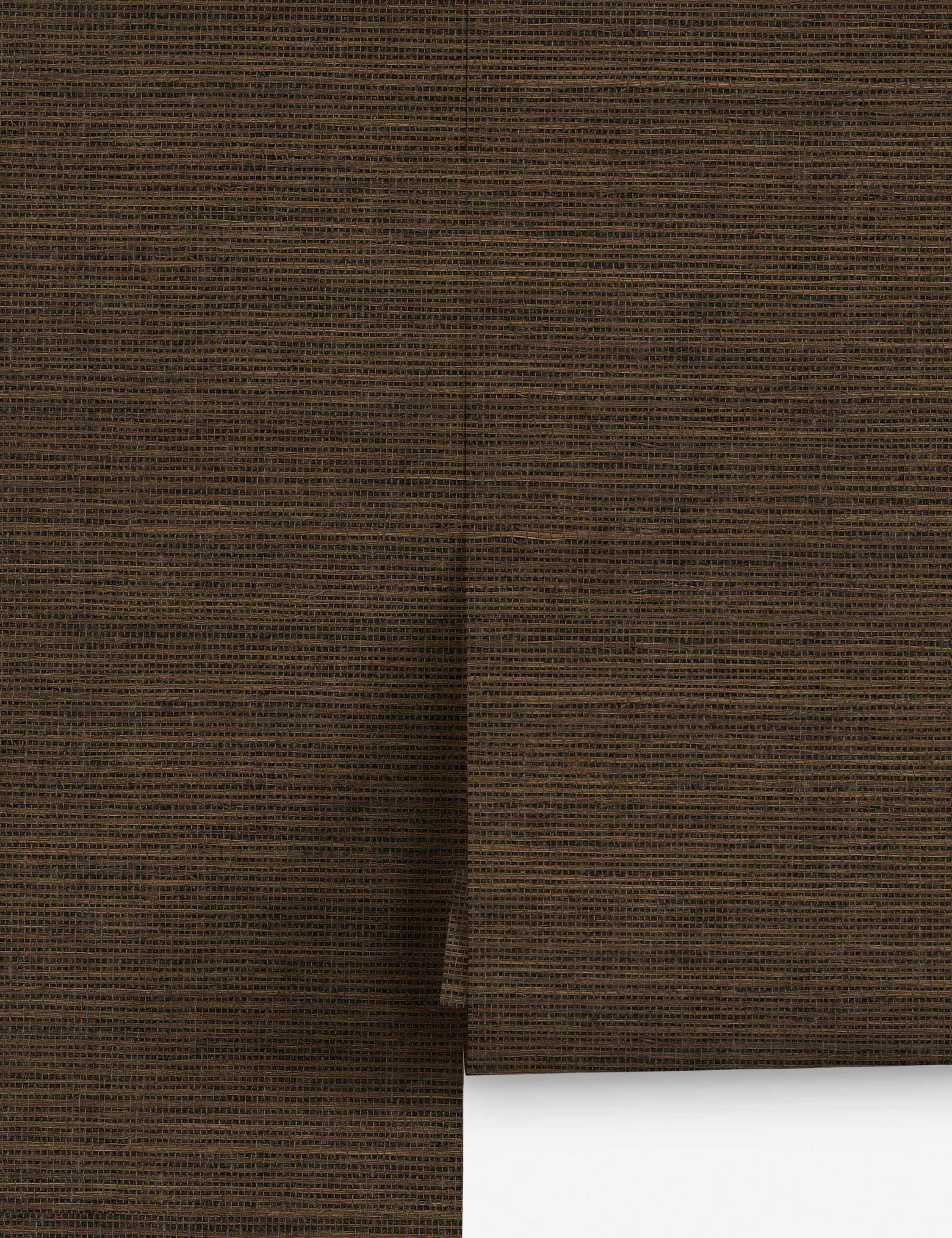 Bela Grasscloth Wallpaper | Woven Texture, Modern Palette