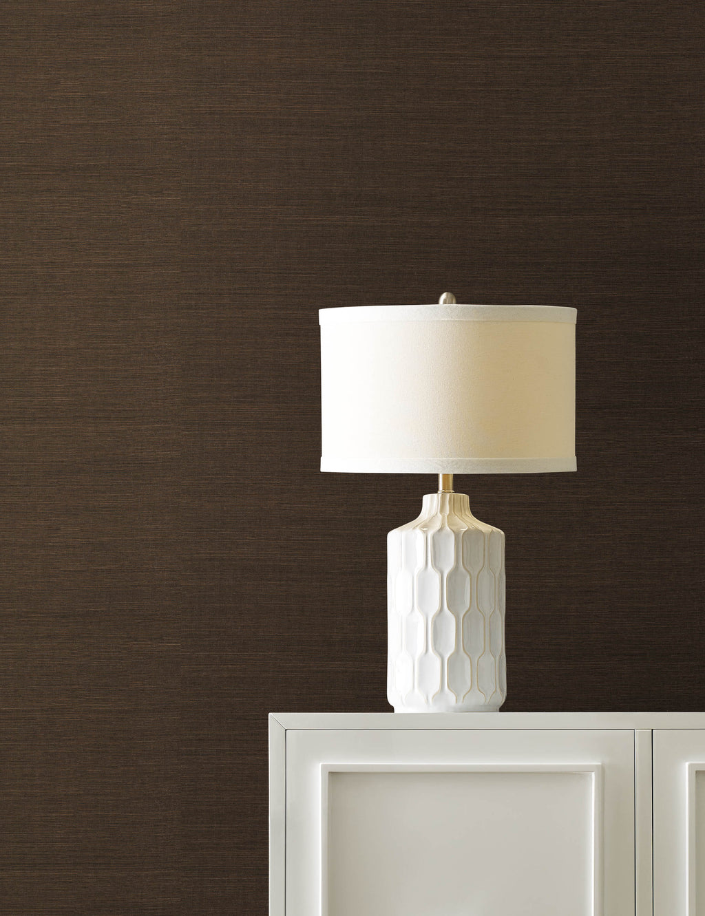 Bela Grasscloth Wallpaper | Woven Texture, Modern Palette