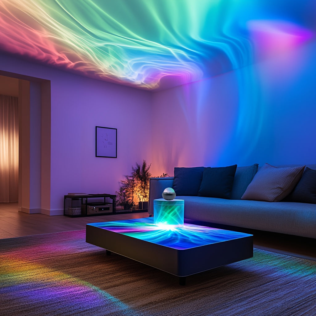 LED Star Projector Light, Remote Control, USB Powered, 36V