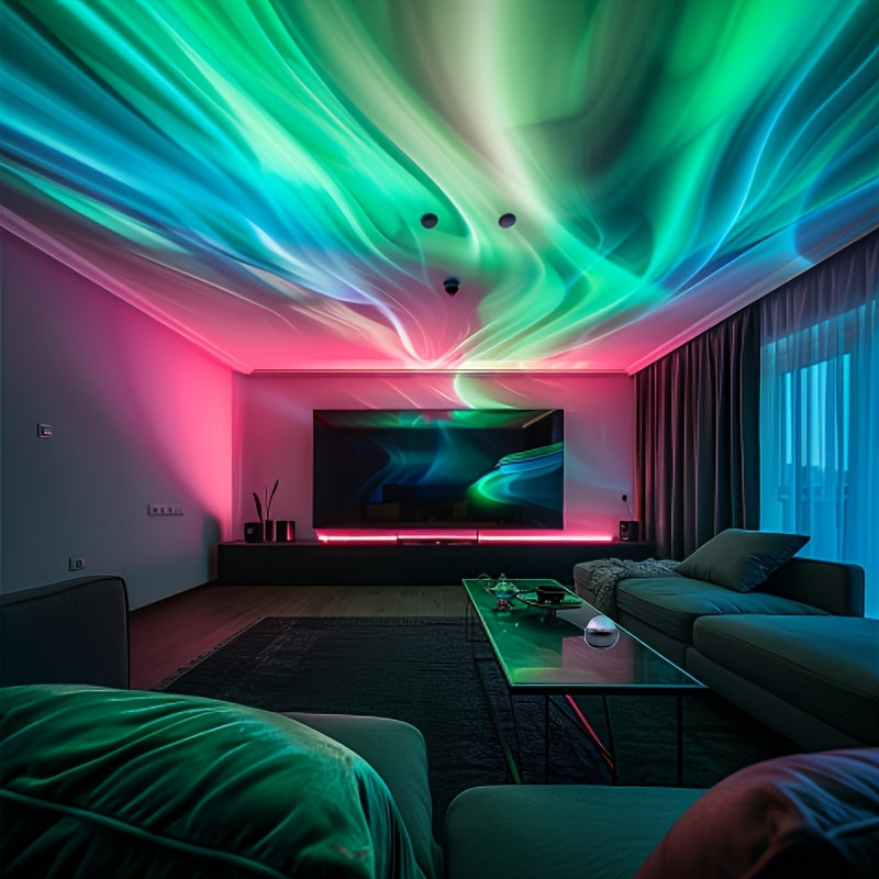 LED Star Projector Light, Remote Control, USB Powered, 36V