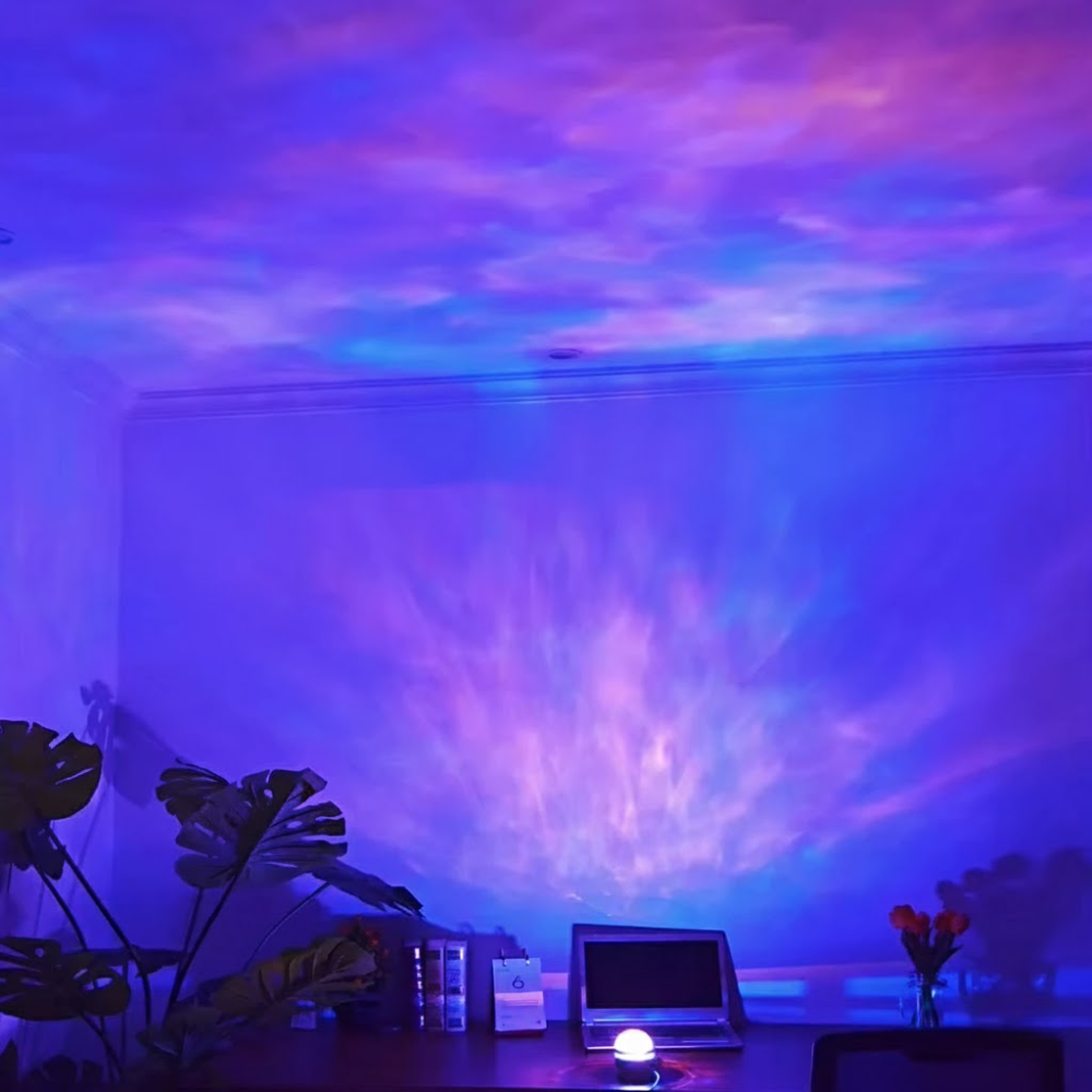 Galaxy Projector Light  – LED Star and Aurora Projection for Relaxation and Home Atmosphere