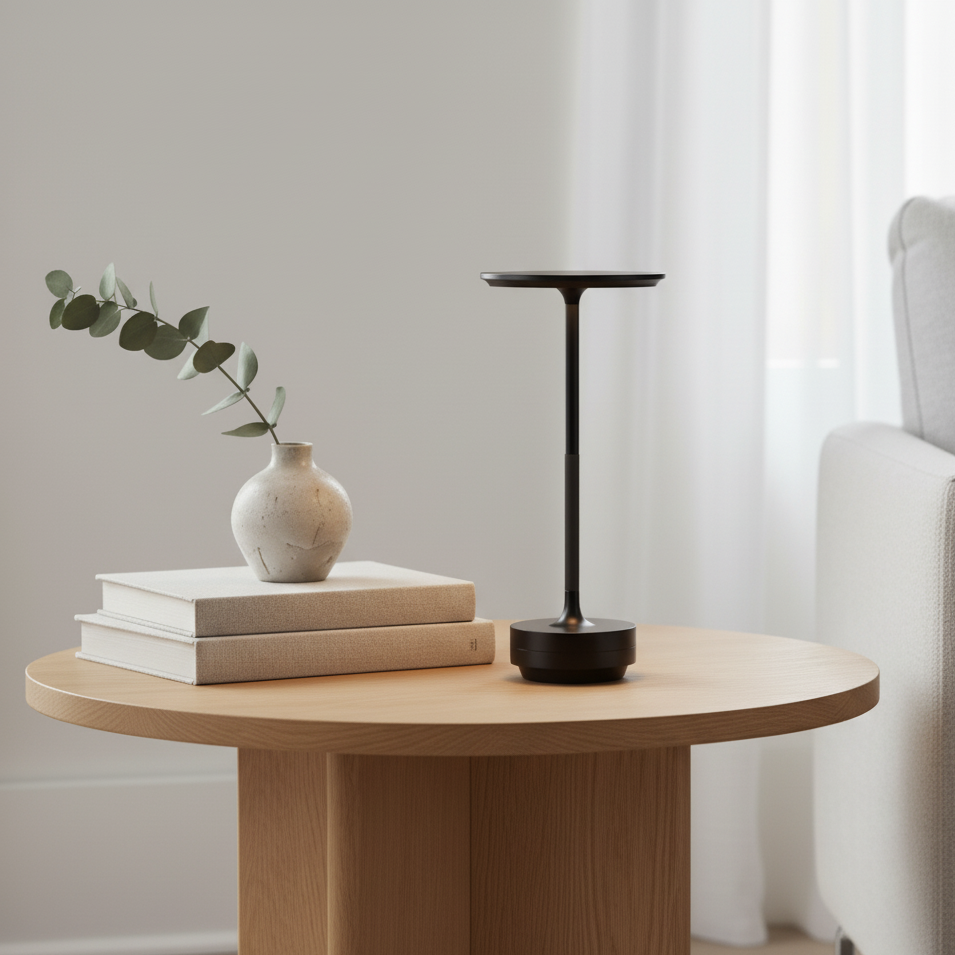 Lumo LED Tafellamp | Draadloos, Touch-Dimbaar Aluminium Design