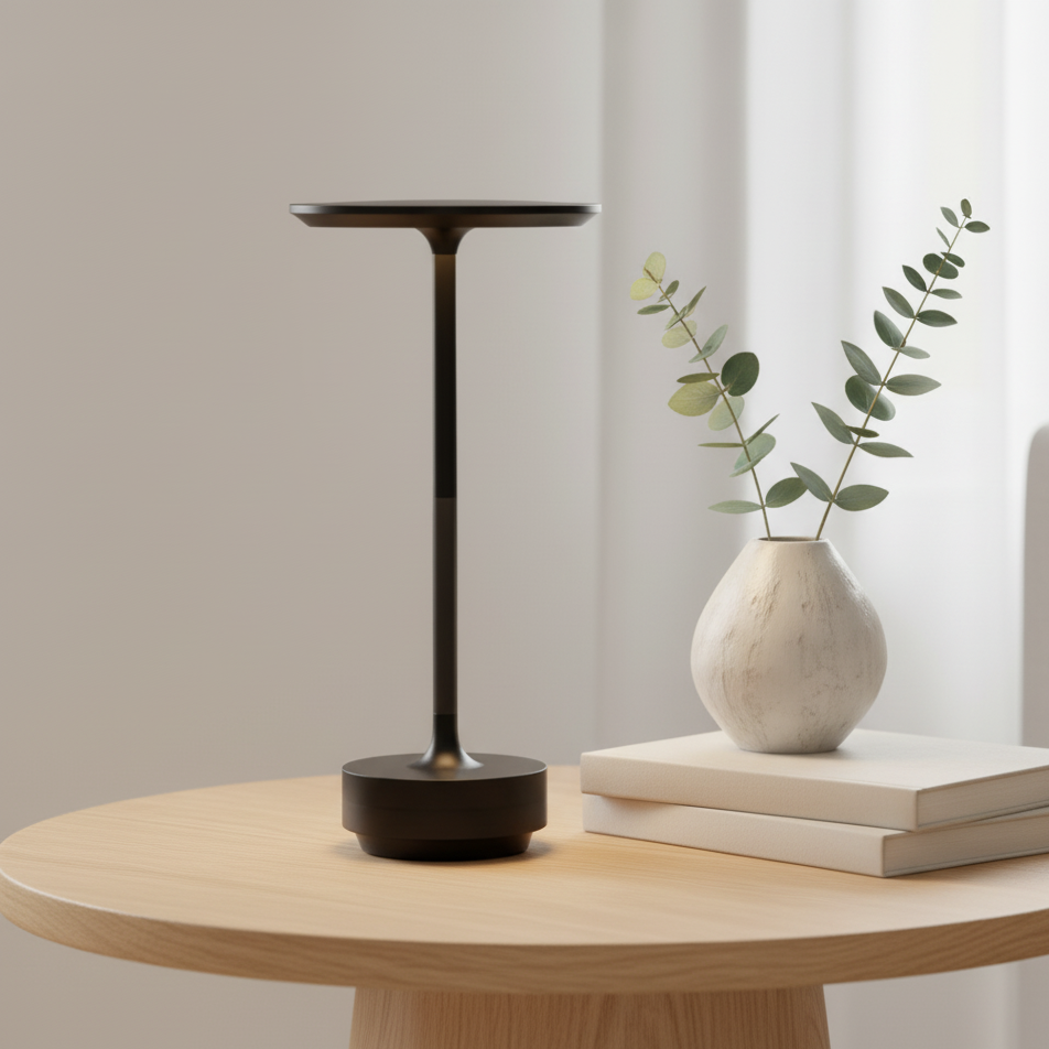 Lumo LED Tafellamp | Draadloos, Touch-Dimbaar Aluminium Design