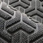 GeoFormular: robust doormat in geometric design – non-slip, durable & decorative for entrance area & garage
