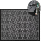 GeoFormular: robust doormat in geometric design – non-slip, durable & decorative for entrance area & garage