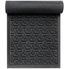 GeoFormular: robust doormat in geometric design – non-slip, durable & decorative for entrance area & garage