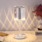 Table Lamp LED Rechargeable Geometric Touch Control