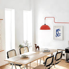 Geometry Color-Block Plug-In Wall Light