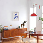 Geometry Color-Block Plug-In Wall Light