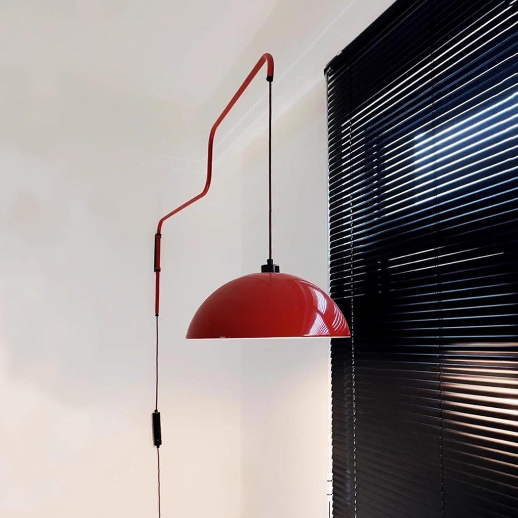 Geometry Color-Block Plug-In Wall Light
