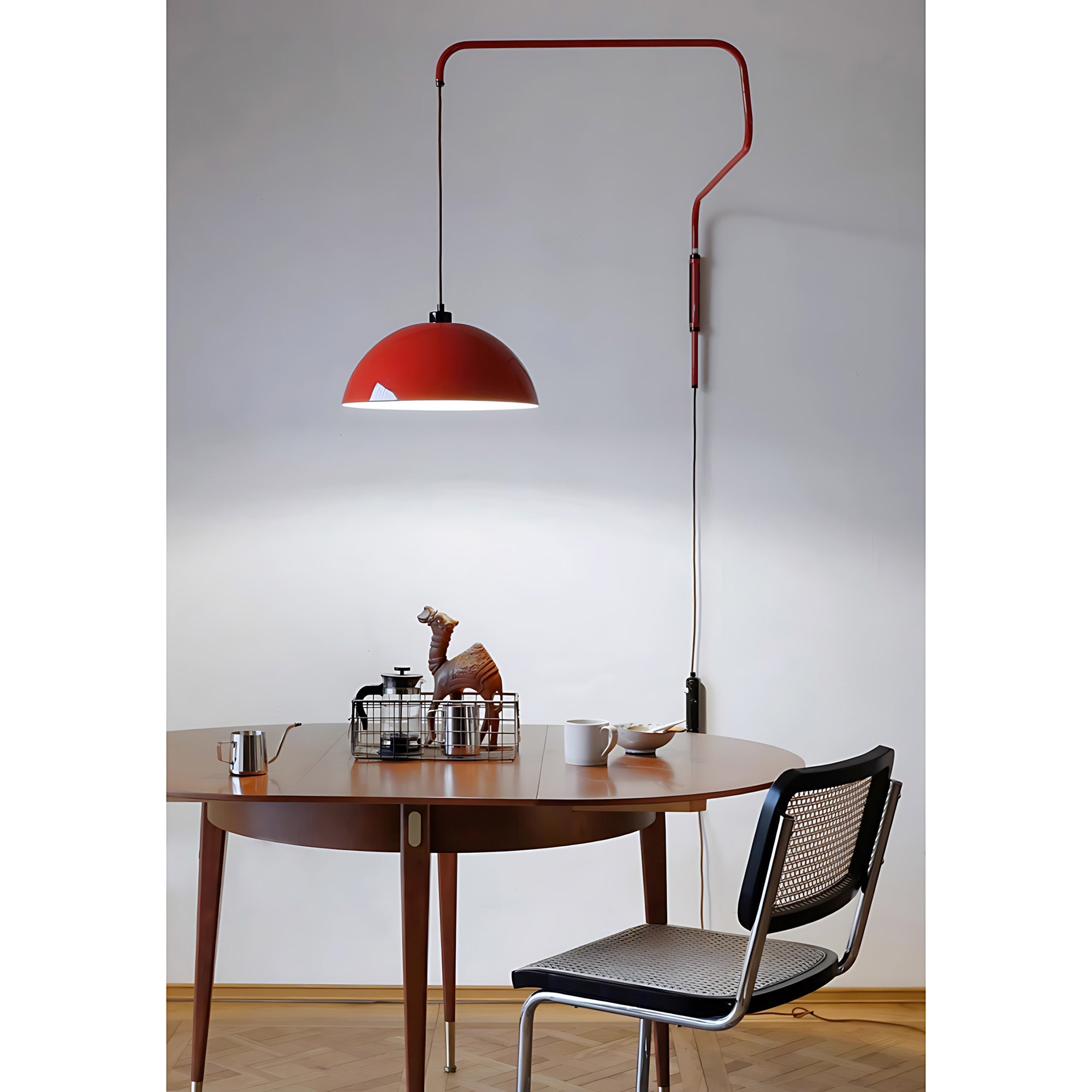 Geometry Color-Block Plug-In Wall Light