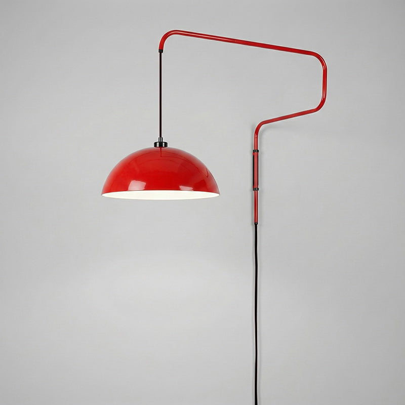 Geometry Color-Block Plug-In Wall Light