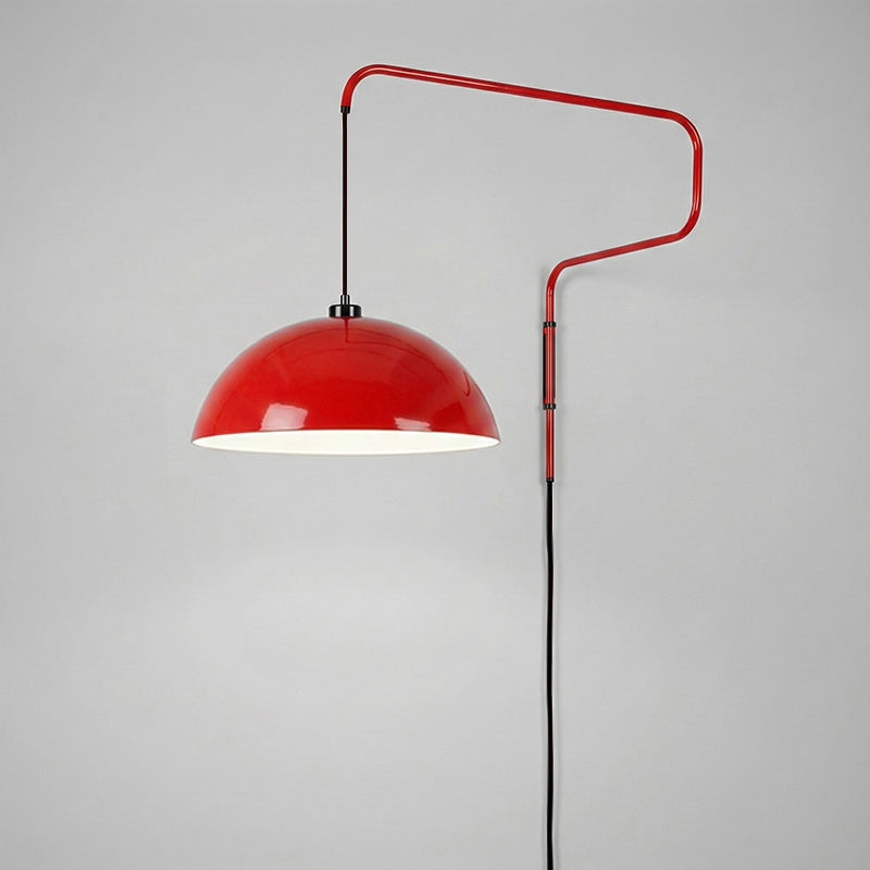 Geometry Color-Block Plug-In Wall Light
