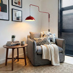 Geometry Color-Block Plug-In Wall Light