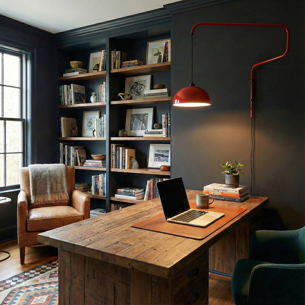 Geometry Color-Block Plug-In Wall Light