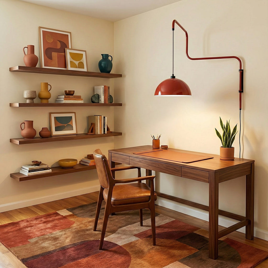 Geometry Color-Block Plug-In Wall Light