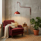 Geometry Color-Block Plug-In Wall Light