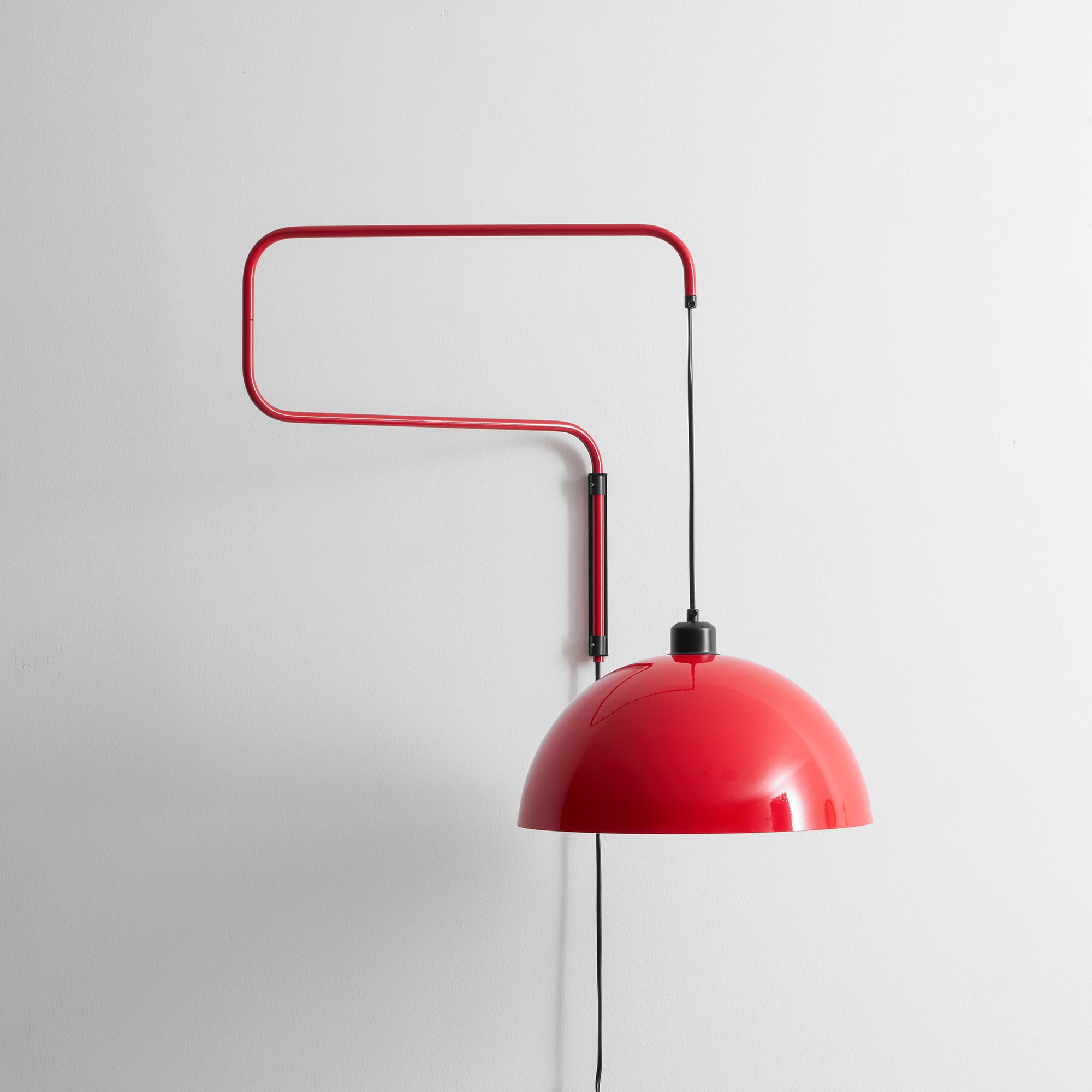 Geometry Color-Block Plug-In Wall Light