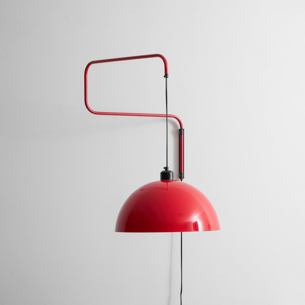 Geometry Color-Block Plug-In Wall Light