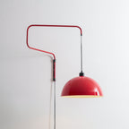 Geometry Color-Block Plug-In Wall Light