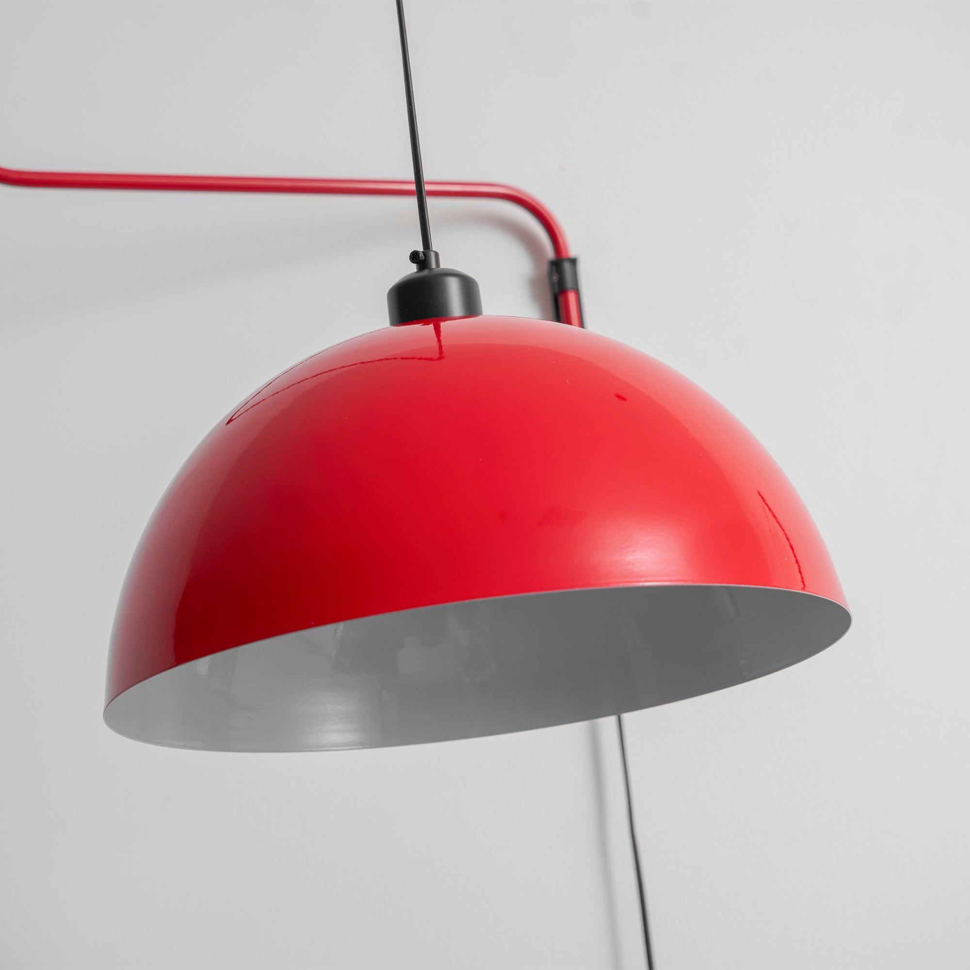 Geometry Color-Block Plug-In Wall Light