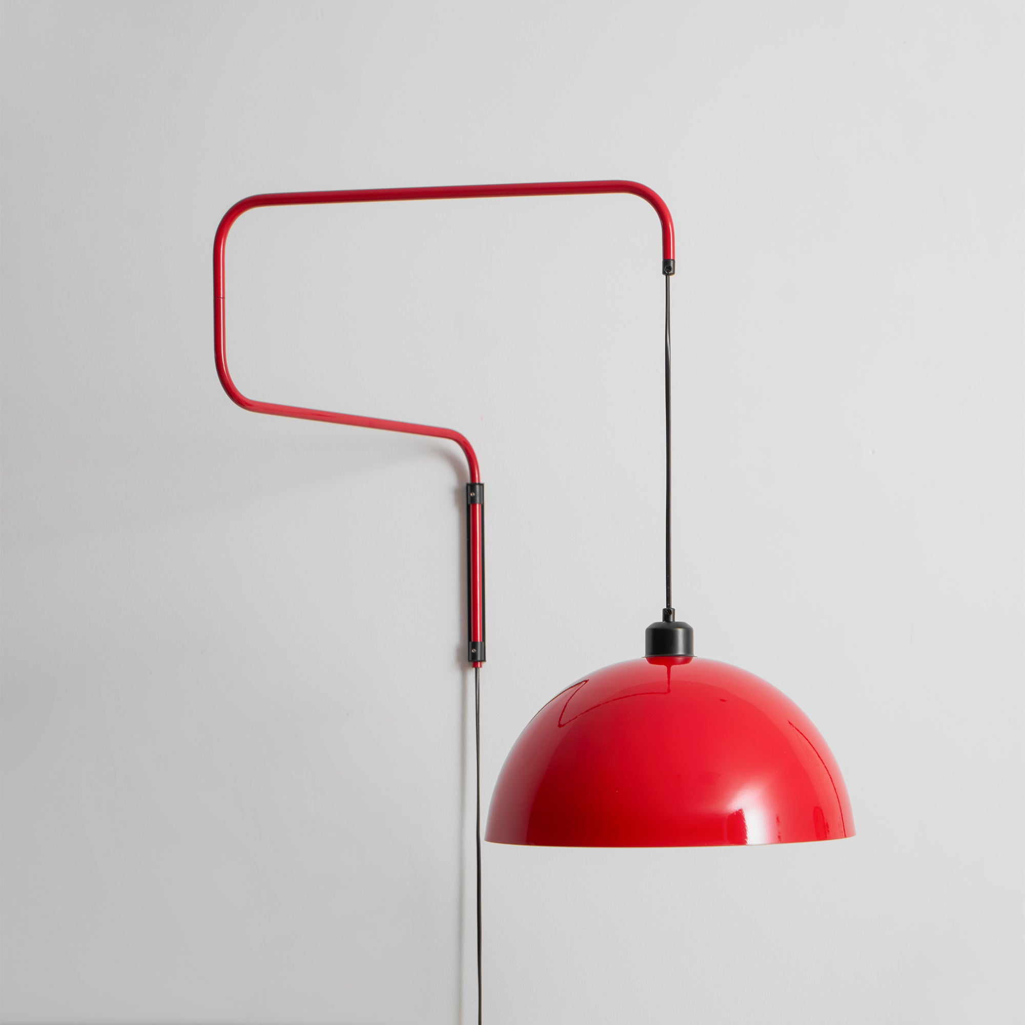 Geometry Color-Block Plug-In Wall Light