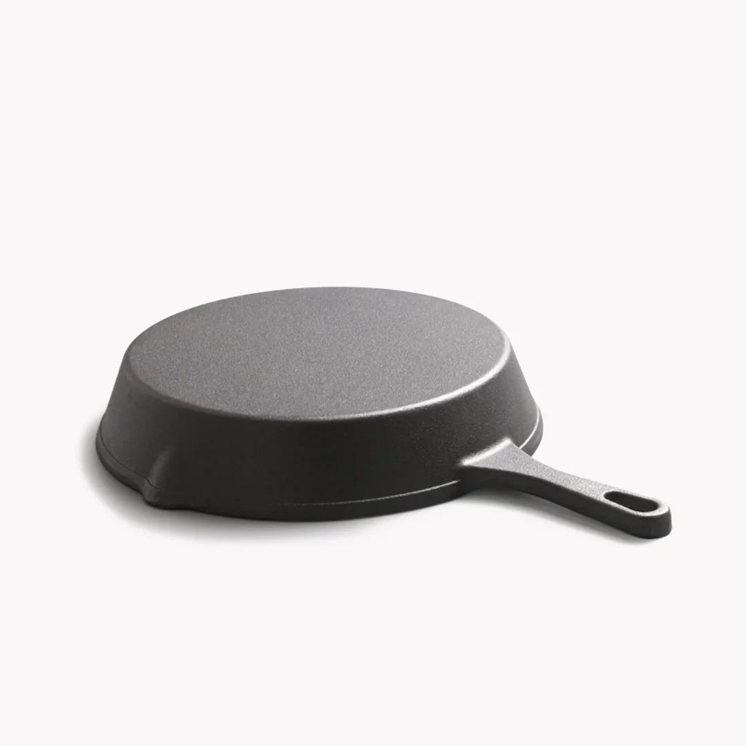 Iron Master 5-Piece Cast Iron Frying Pan Set – Robust Heavy Base & Optimal Heat Retention for Kitchen & Stove