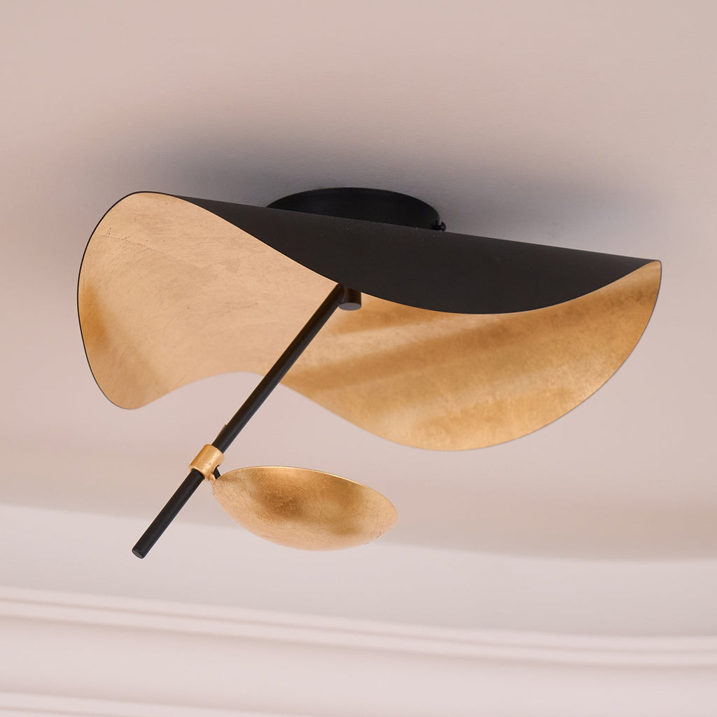 Bello LED Plafondlamp | Metaal & Staal, Warm Licht 3000K
