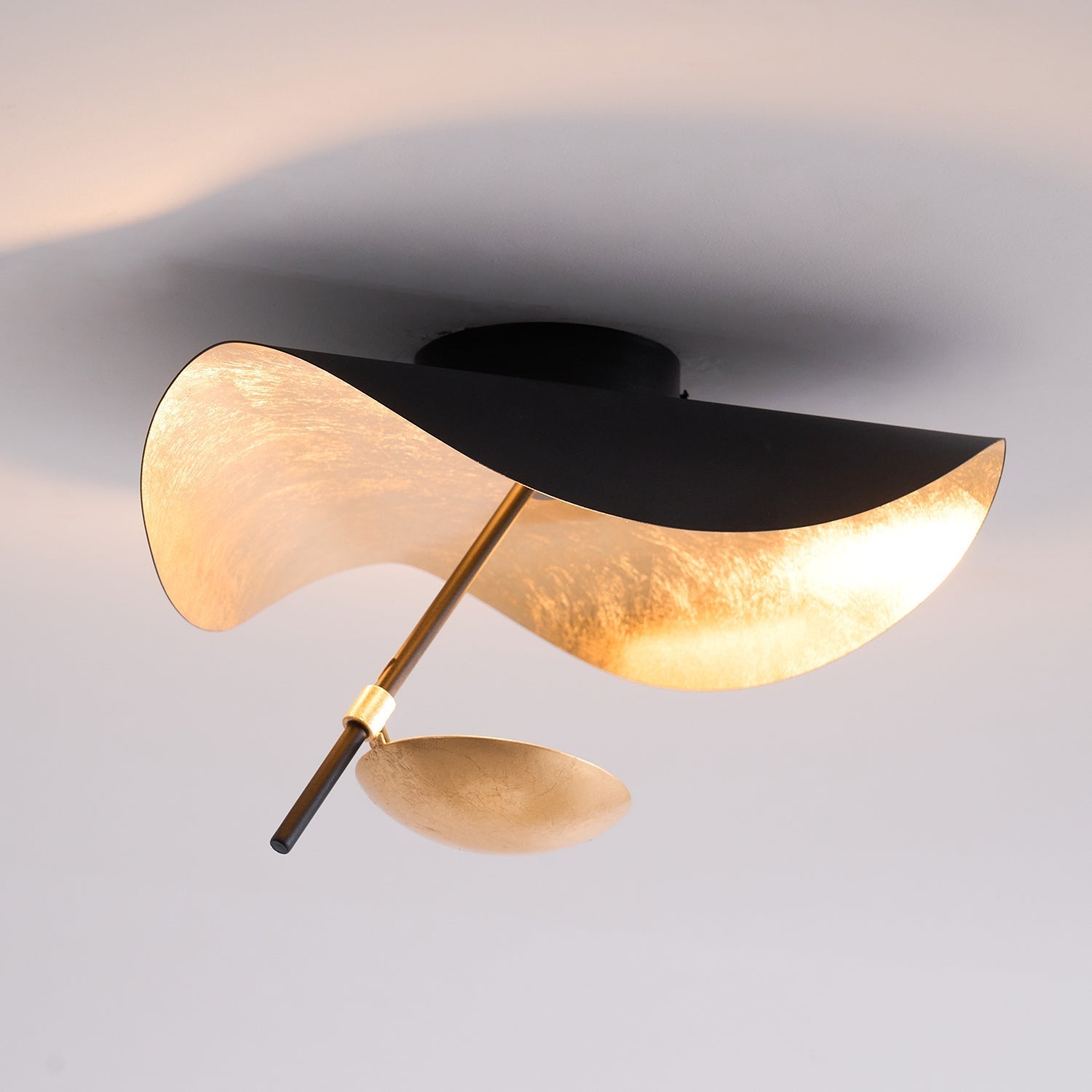 Bello LED Plafondlamp | Metaal & Staal, Warm Licht 3000K
