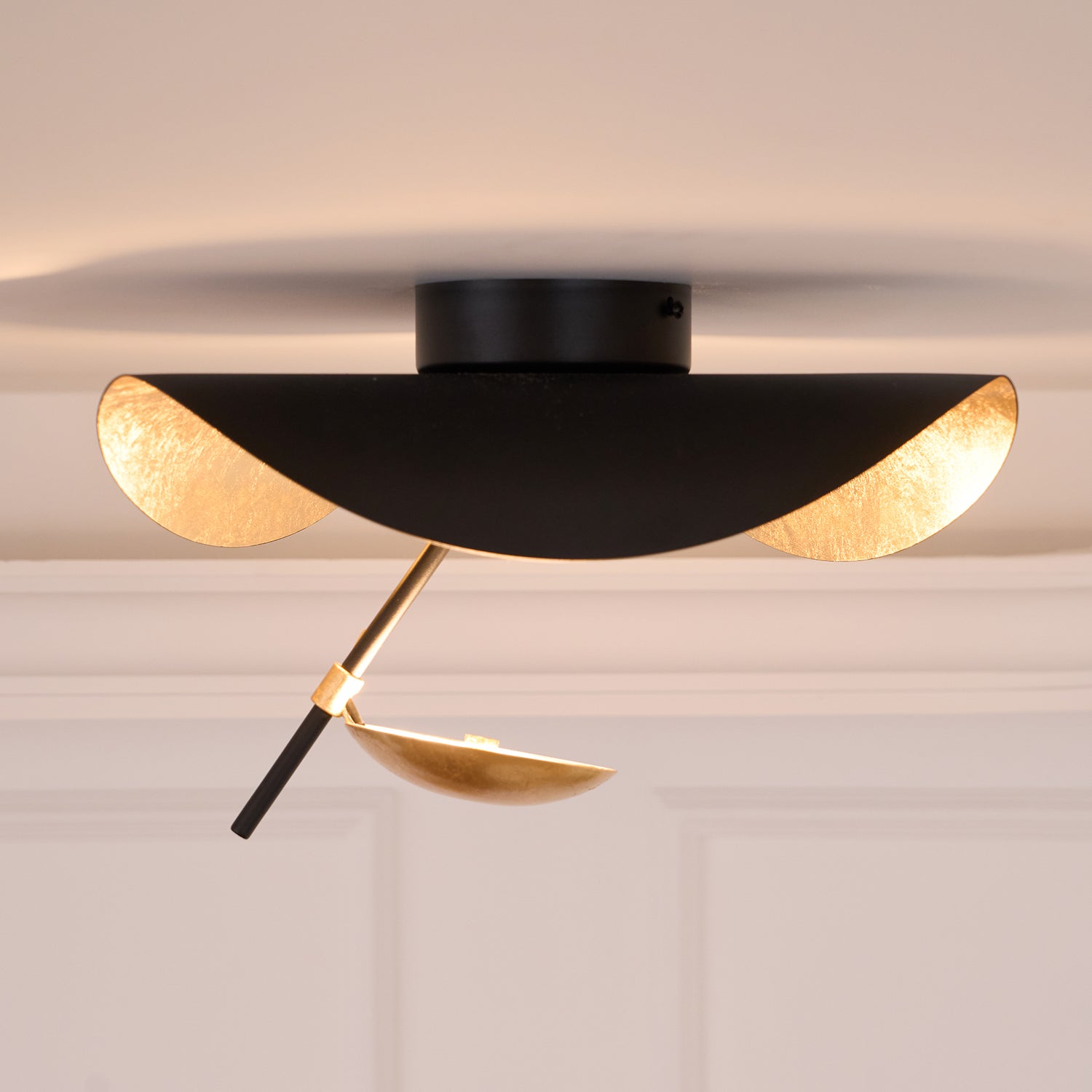 Bello LED Plafondlamp | Metaal & Staal, Warm Licht 3000K