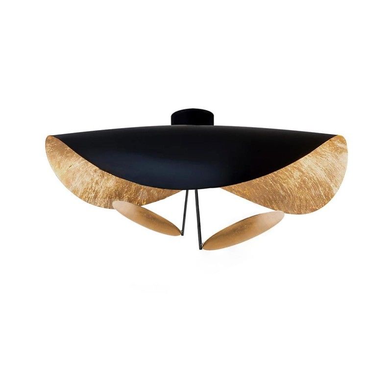 Bello LED Plafondlamp | Metaal & Staal, Warm Licht 3000K