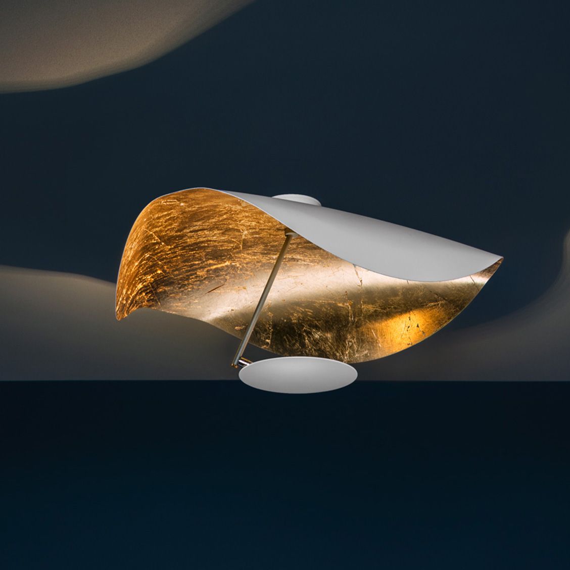 Bello LED Plafondlamp | Metaal & Staal, Warm Licht 3000K