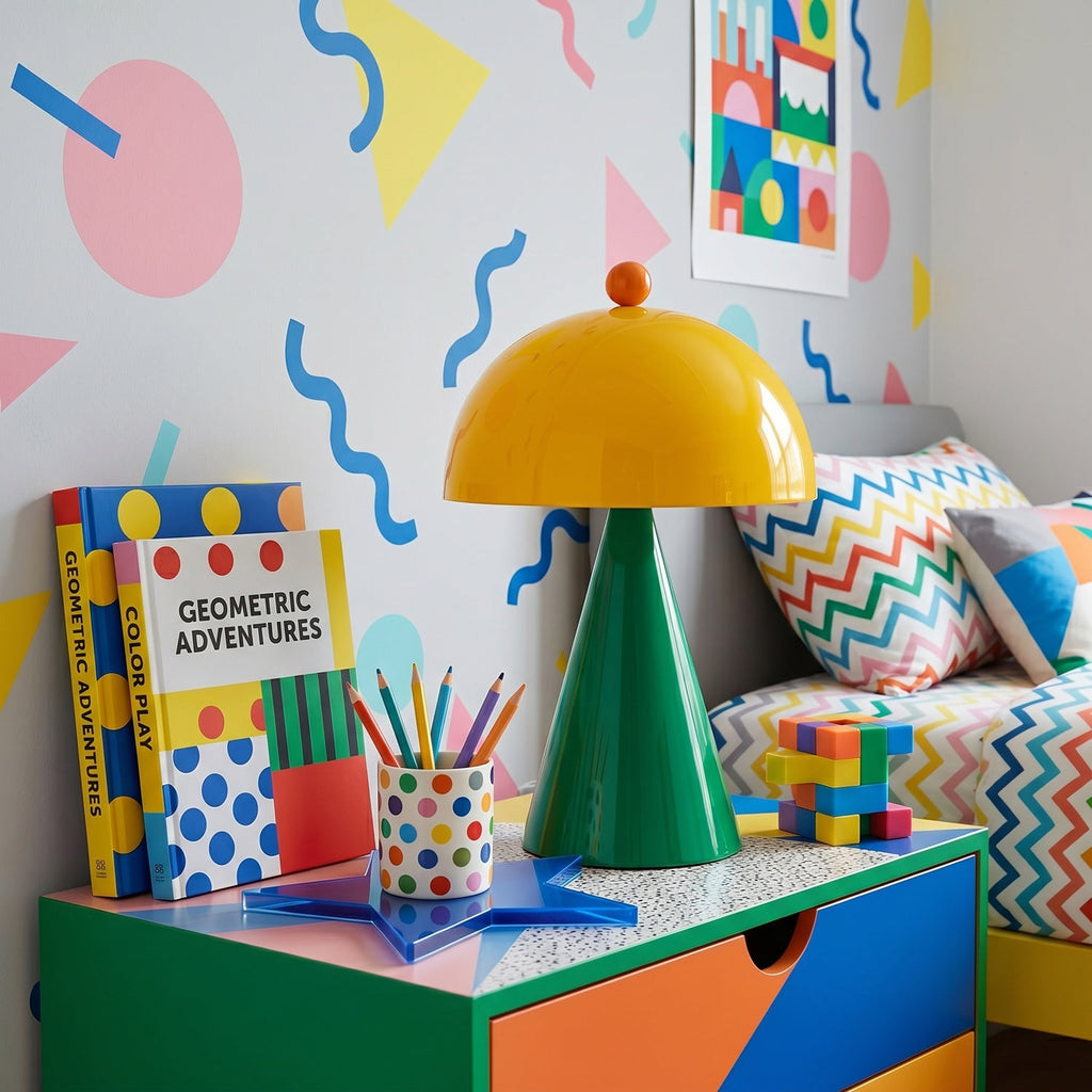Gios Color-Block Cordless Table Lamp