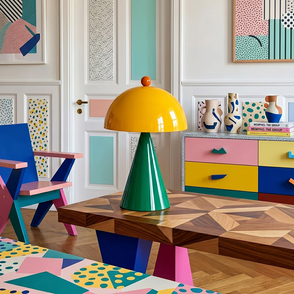 Gios Color-Block Cordless Table Lamp