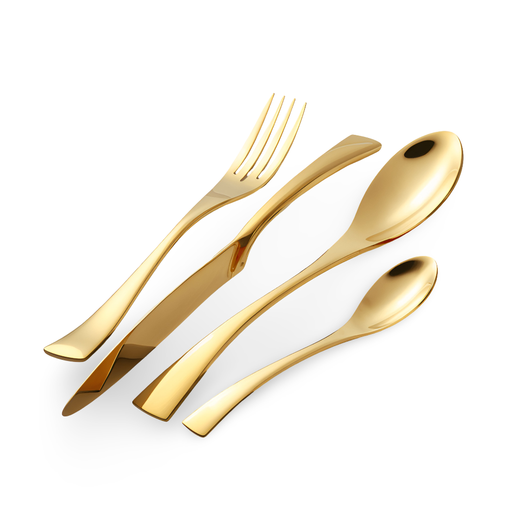 Alveron – Stainless Steel Cutlery Set 5 Or 20 Pieces