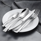 Alveron – Stainless Steel Cutlery Set 5 Or 20 Pieces