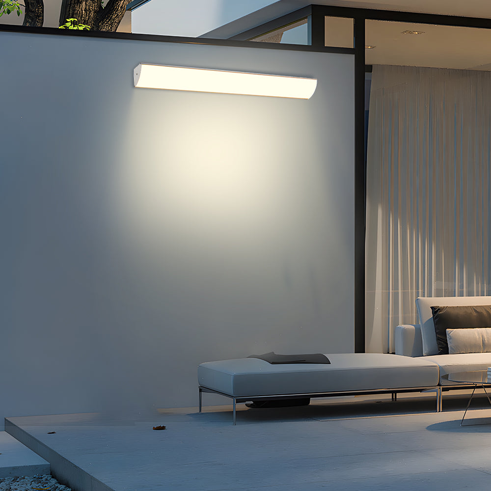 GlanzDraußen: Modern Outdoor Wall Light LED Waterproof – Elegant & Bright for Terrace & Entrance Area
