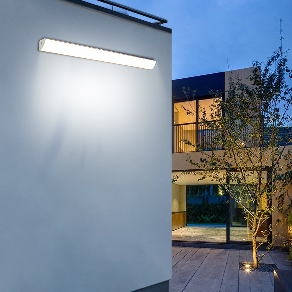 GlanzDraußen: Modern Outdoor Wall Light LED Waterproof – Elegant & Bright for Terrace & Entrance Area