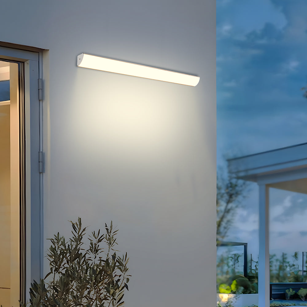 GlanzDraußen: Modern Outdoor Wall Light LED Waterproof – Elegant & Bright for Terrace & Entrance Area